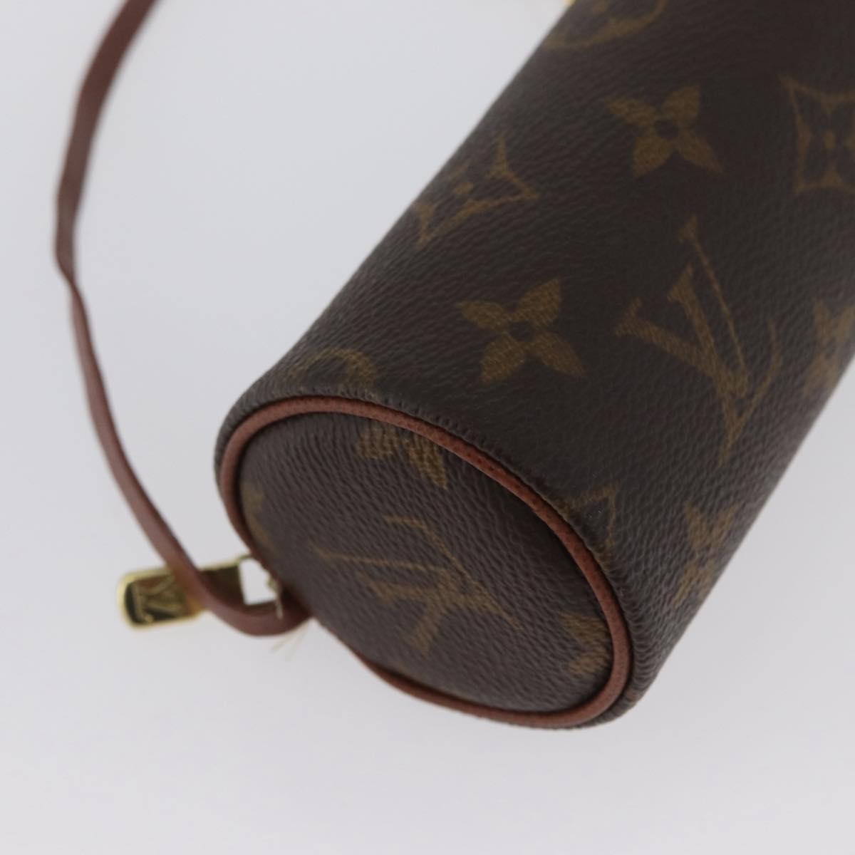 Louis Vuitton Papillon Pochette Monogram Canvas Brown Canvas Clutche & Pouche Bag