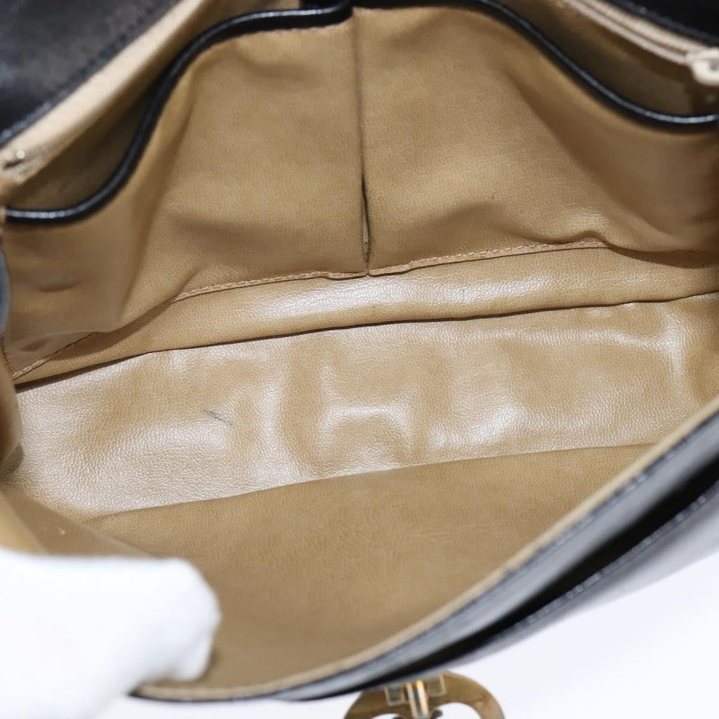 Celine Shoulder Bag Leather Black Leather Shoulder Bag Bag
