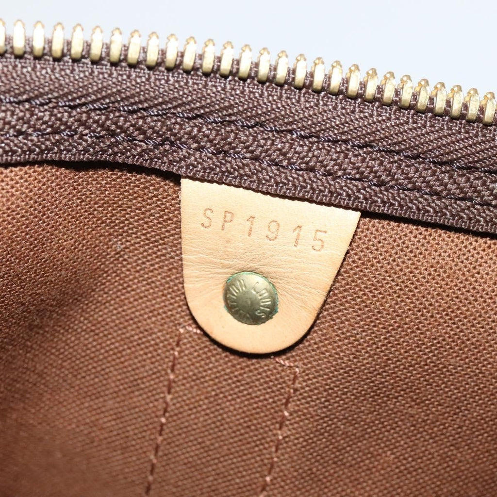 Louis Vuitton Keepall Bag Monogram Canvas Brown Canvas Bag