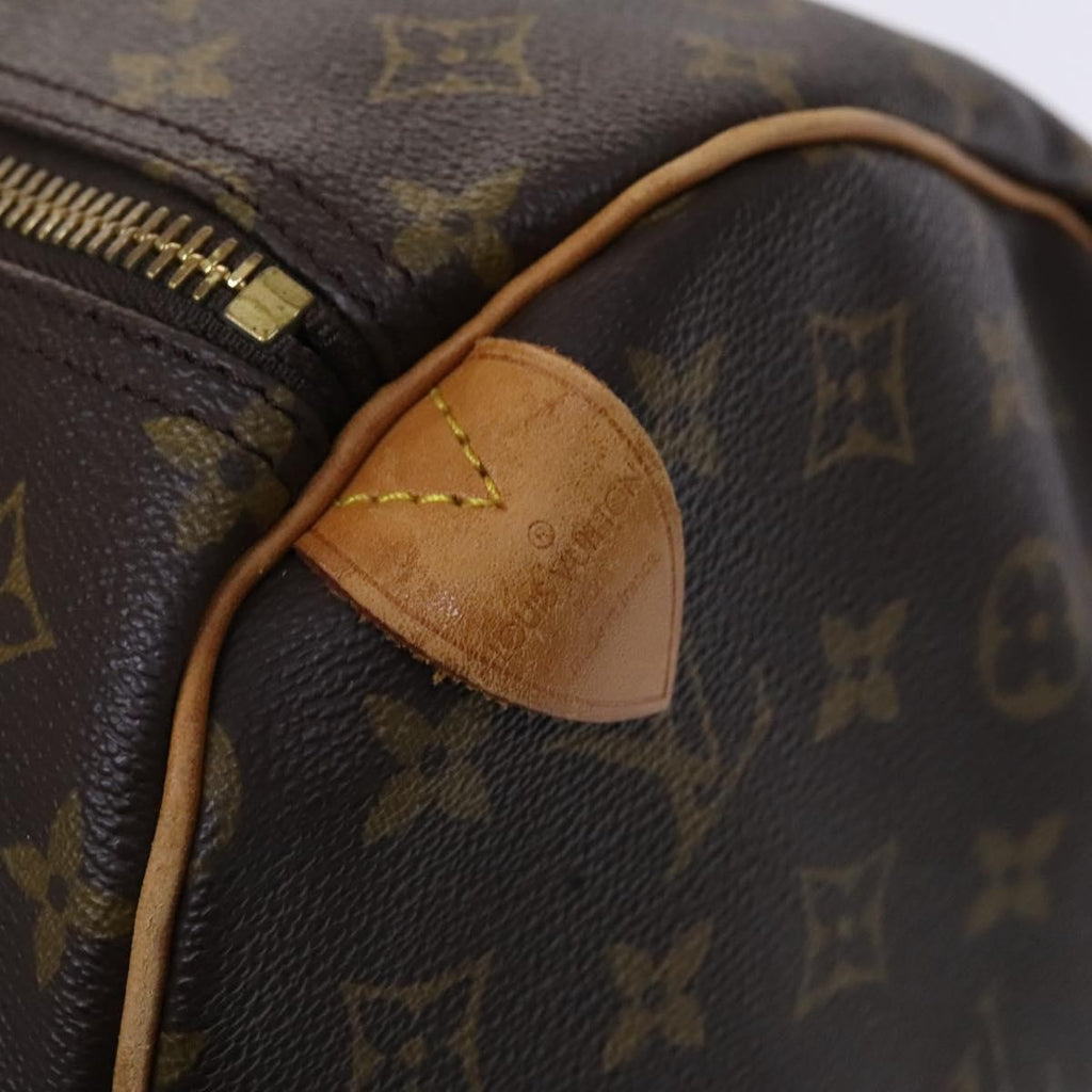 Louis Vuitton Keepall Bag Monogram Canvas Brown Canvas Travel Bag