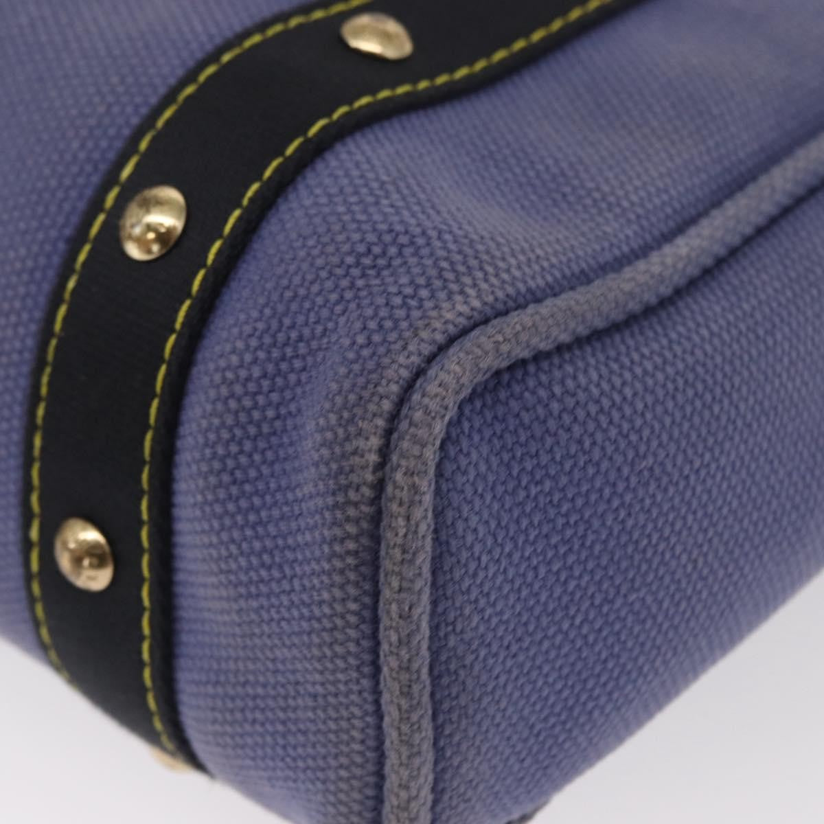 Louis Vuitton Antigua Tote Canvas Blue Canvas Tote Bag