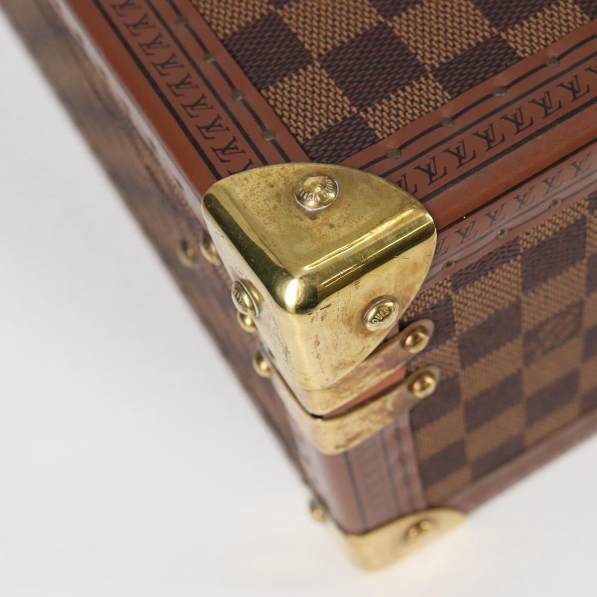 Louis Vuitton Cotteville Trunk Monogram Canvas Brown Canvas Bag