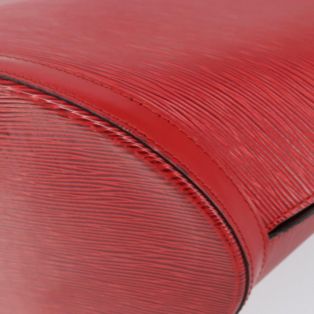 Louis Vuitton Saint Jacques Handbag Epi Leather Red Leather Shoulder Bag