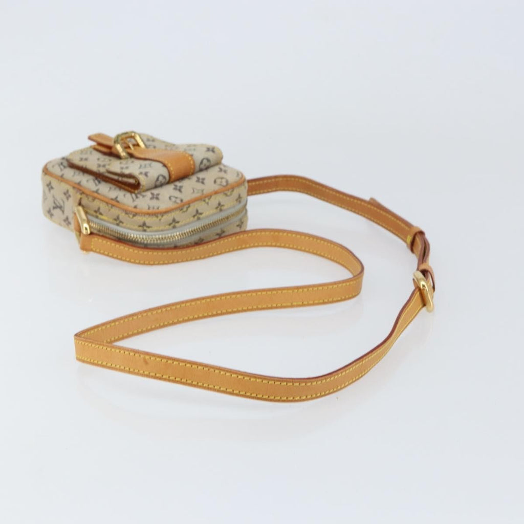 Louis Vuitton Juliette Crossbody Bag Mini Lin Blue Canvas Shoulder Bag