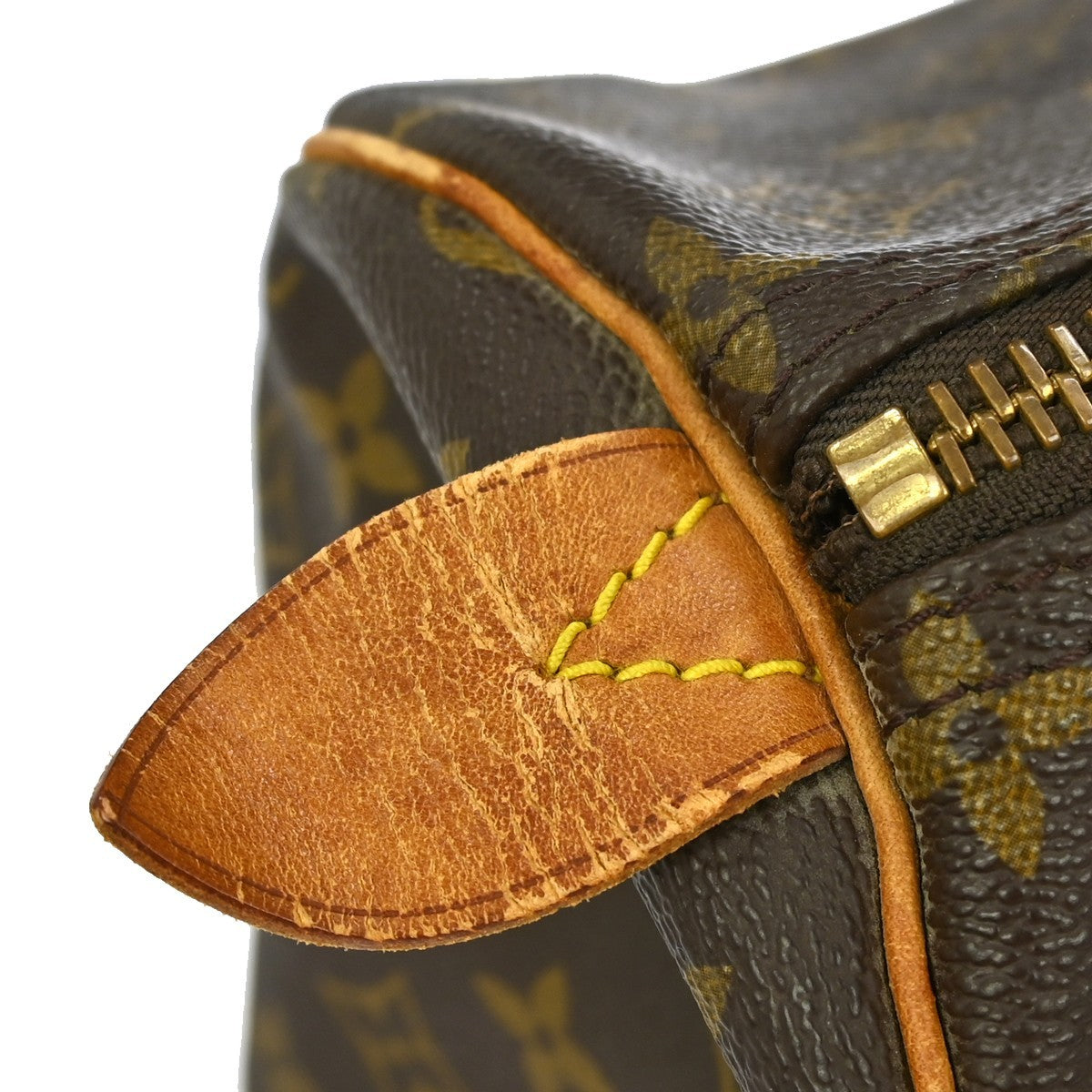 Louis Vuitton Keepall Bag Monogram Canvas Brown Canvas Travel Bag
