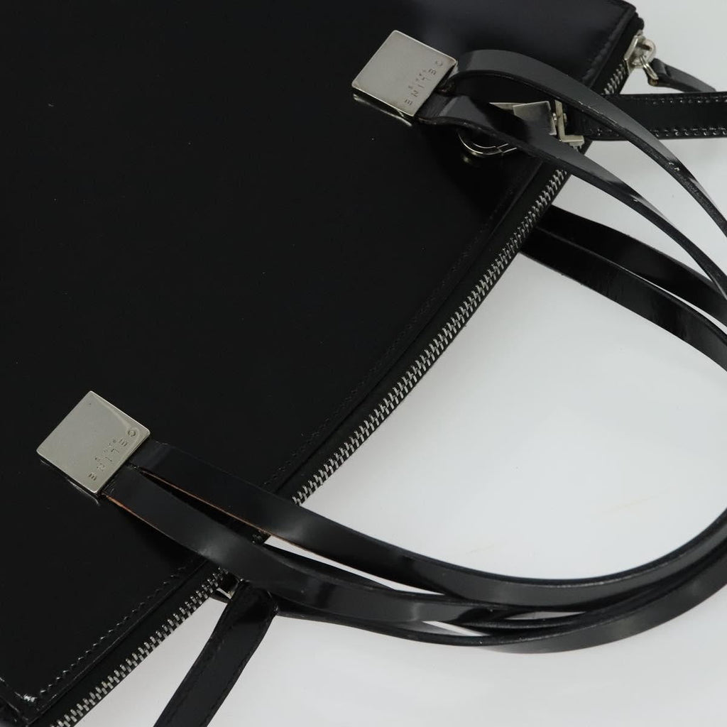 Celine Handbag Patent Leather Black Patent_Leather Handbag