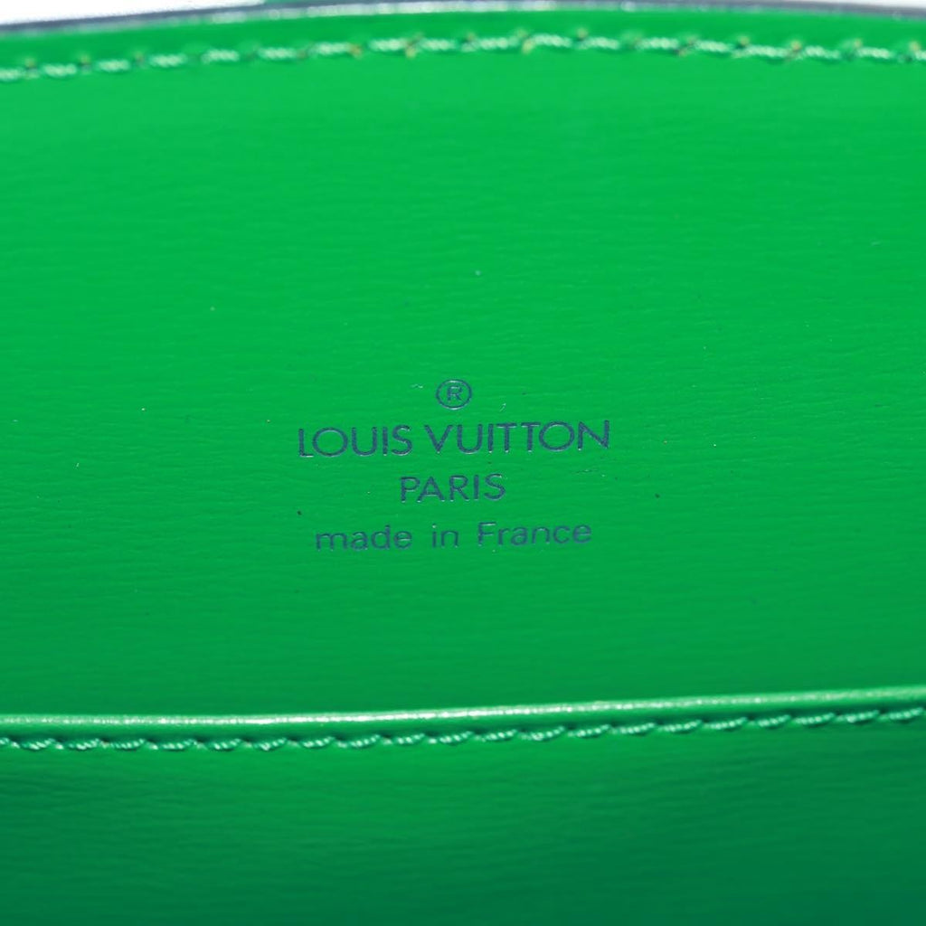 Louis Vuitton Capucines Shoulder Bag Epi Leather Green Leather Shoulder Bag
