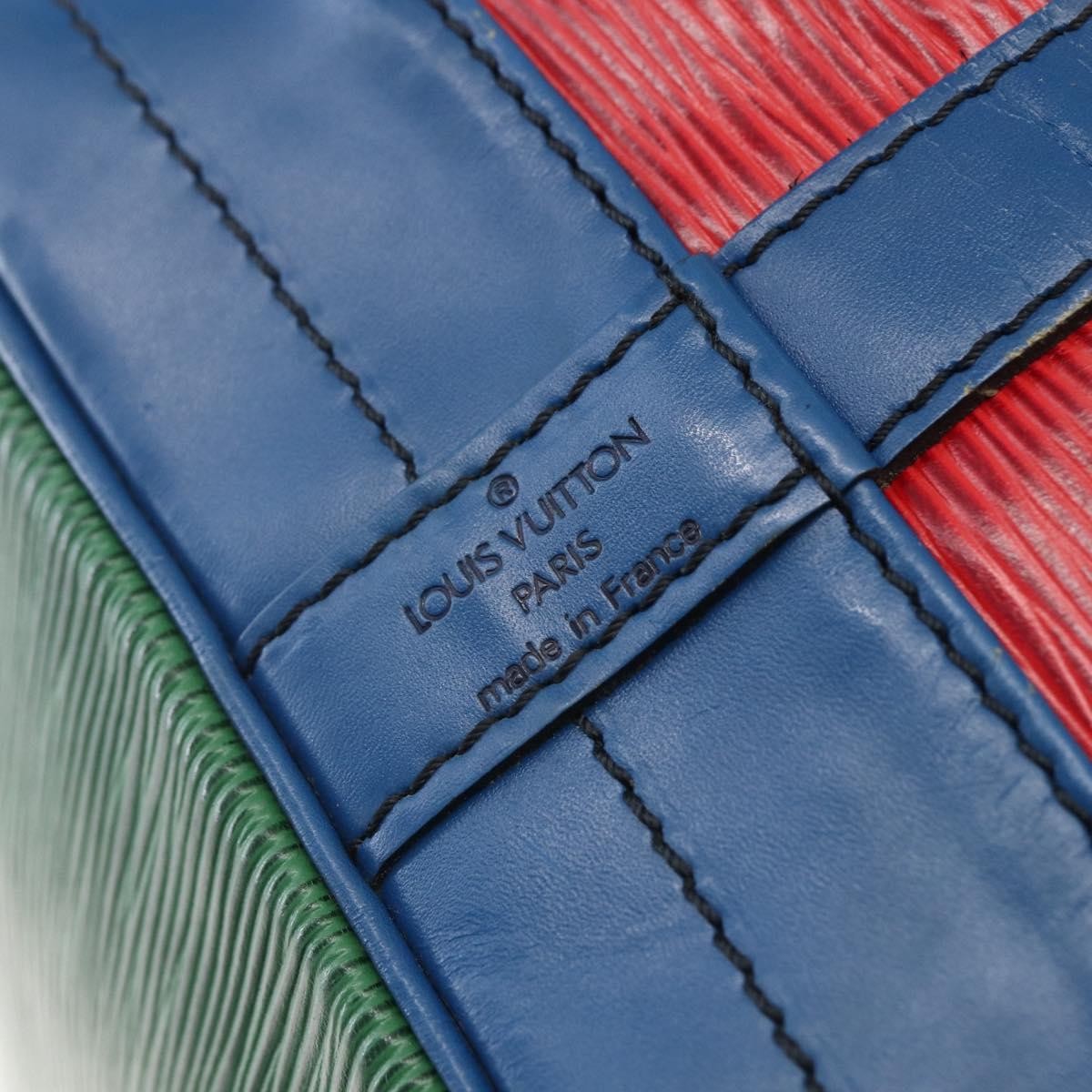 Louis Vuitton Tricolor Noe Handbag Epi Leather Multicolour Leather Shoulder Bag