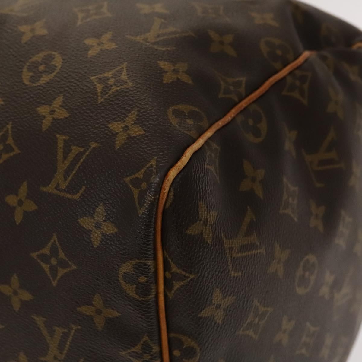 Louis Vuitton Keepall Bag Monogram Canvas Brown Canvas Travel Bag
