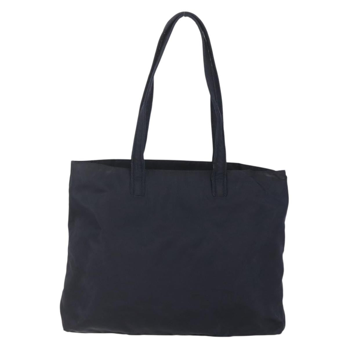 Prada Front Pocket Zip Tote Tessuto Black Nylon Tote Bag Bag