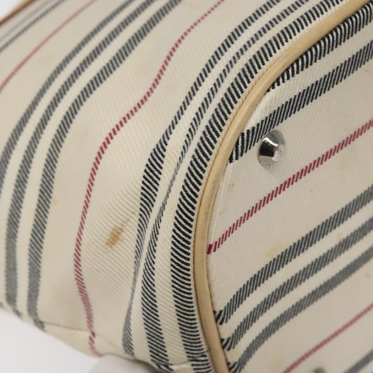 Burberry Nova Check Tote Canvas And Leather Beige Canvas Tote Bag