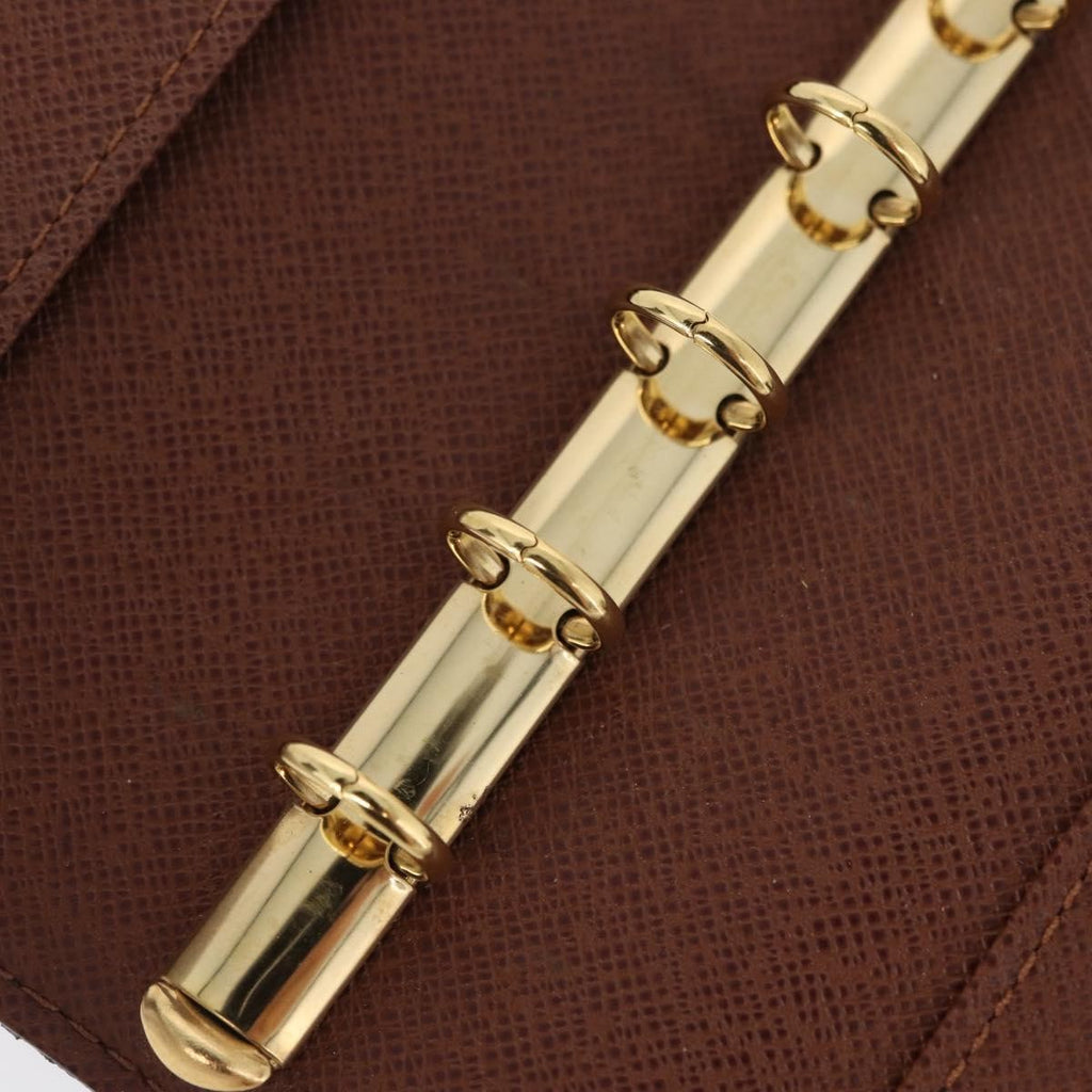 Louis Vuitton Agenda Cover Monogram Panda Brown Canvas Wallets Accessory