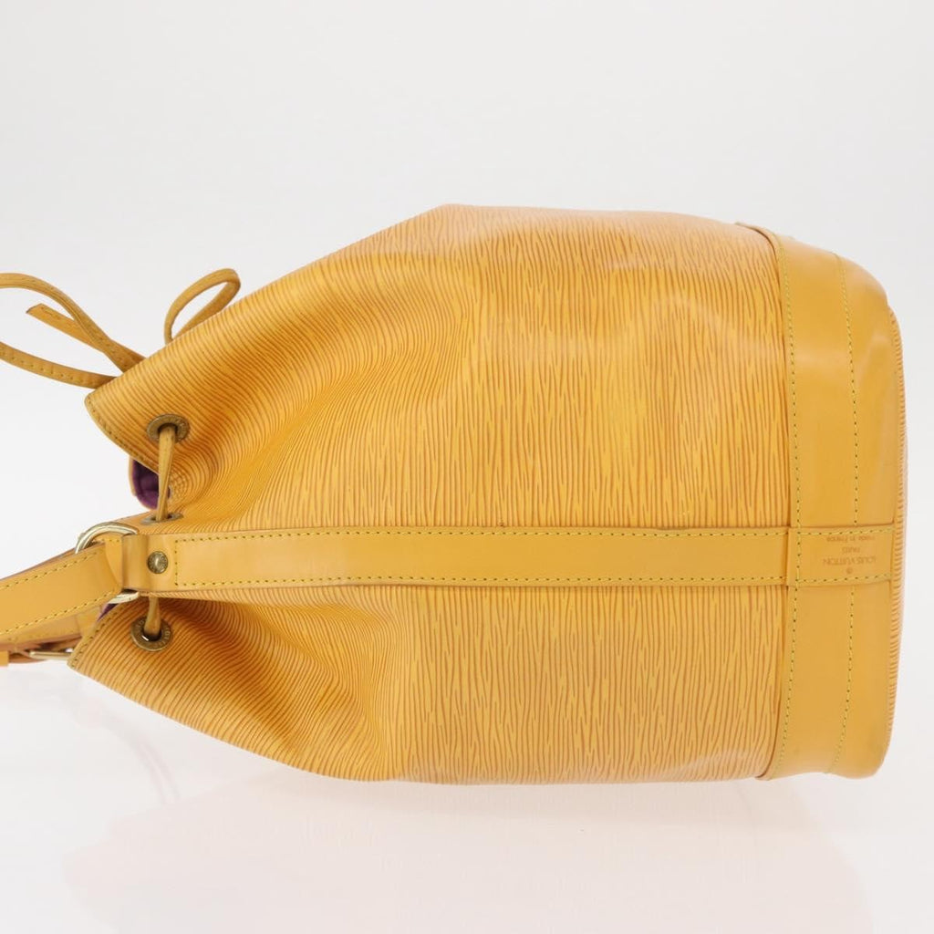 Louis Vuitton Noe Handbag Epi Leather Yellow Leather Shoulder Bag