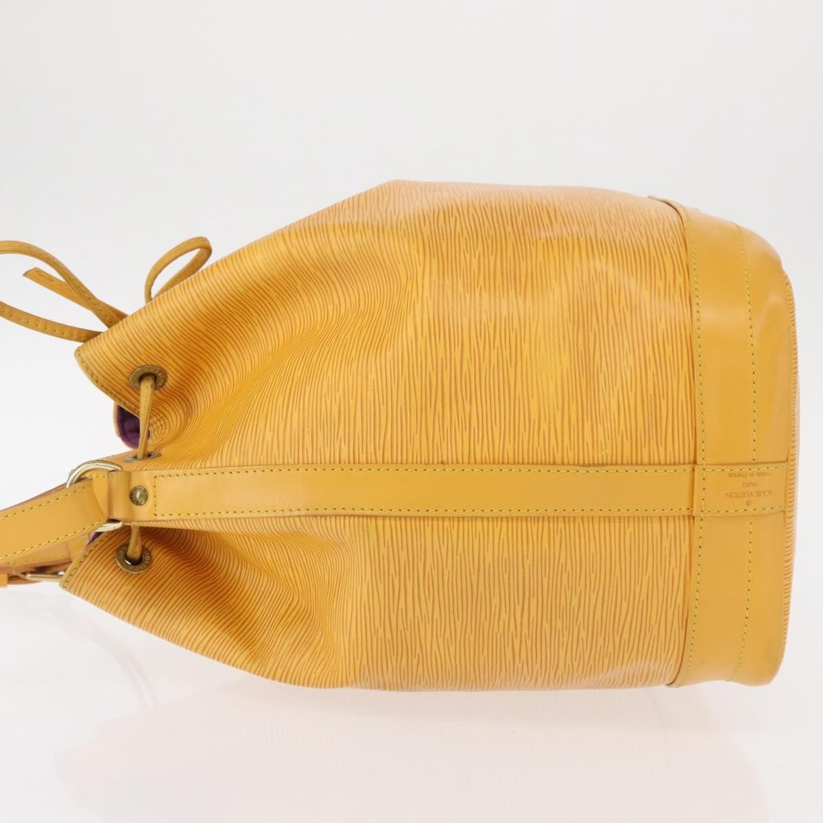Louis Vuitton Noe Handbag Epi Leather Yellow Leather Shoulder Bag