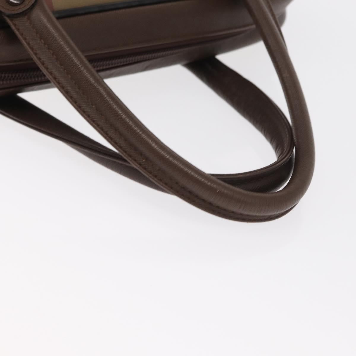 Burberry Nova Handbag Canvas Beige Canvas Handbag