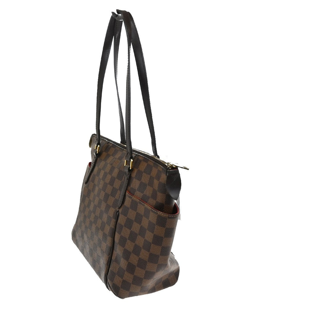 Louis Vuitton Totally Handbag Damier Brown Canvas Shoulder Bag