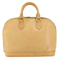 Louis Vuitton Alma Handbag Nomade Leather Beige Leather Handbag