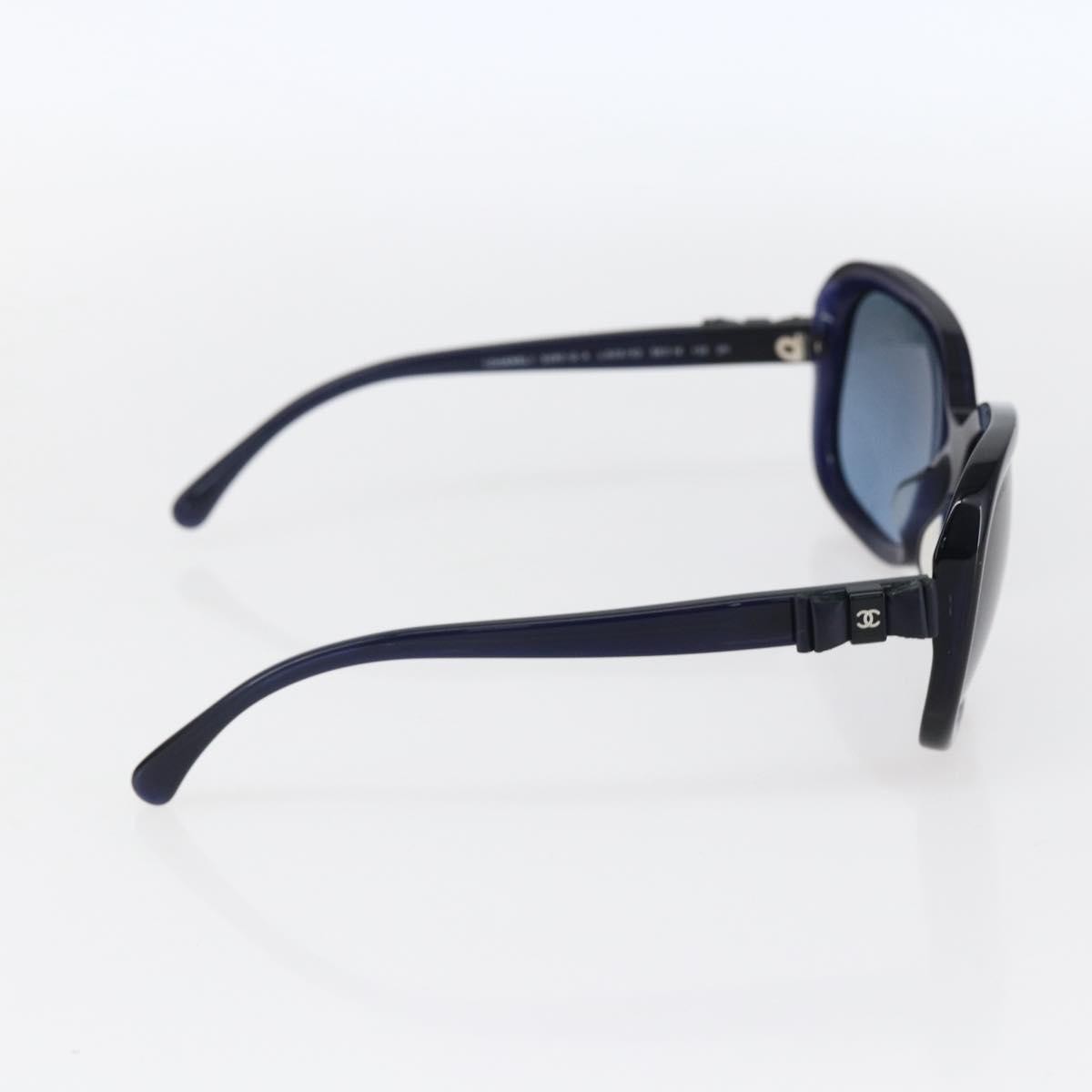 Chanel Logo Cc Sunglasses Plastic Blue Plastic Sunglasse Accessory