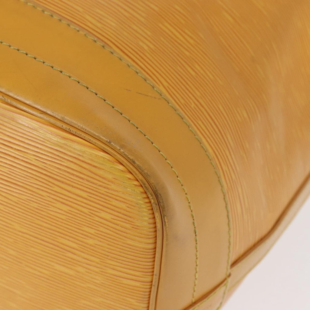 Louis Vuitton Noe Handbag Epi Leather Yellow Leather Shoulder Bag