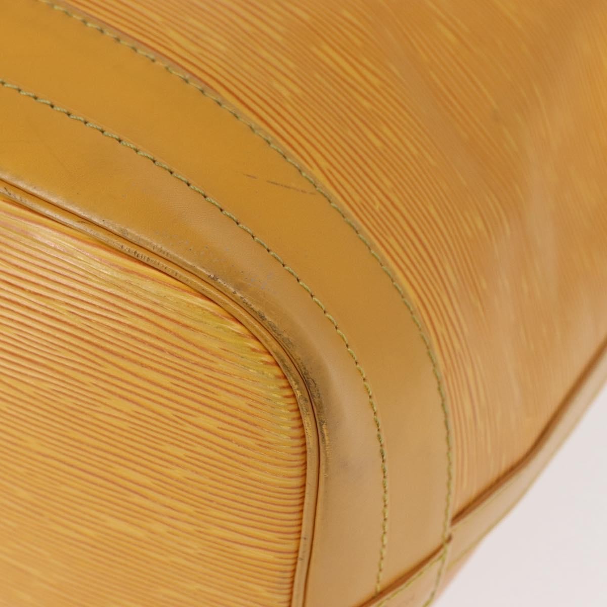 Louis Vuitton Noe Handbag Epi Leather Yellow Leather Shoulder Bag