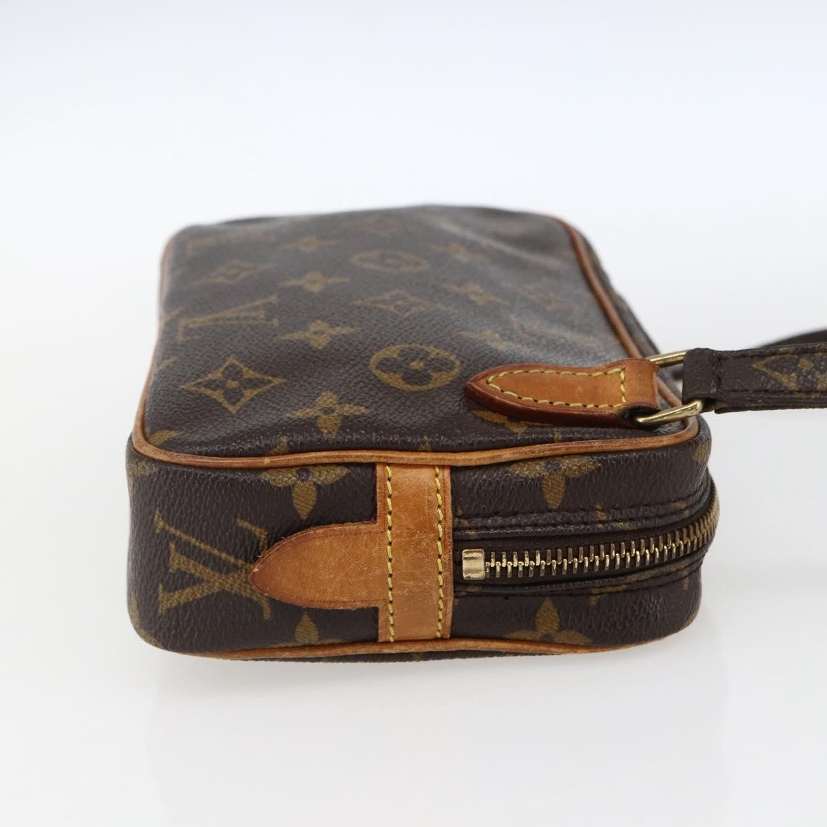 Louis Vuitton Pochette Marly Bandouliere Bag Monogram Canvas Brown Canvas Shoulder Bag