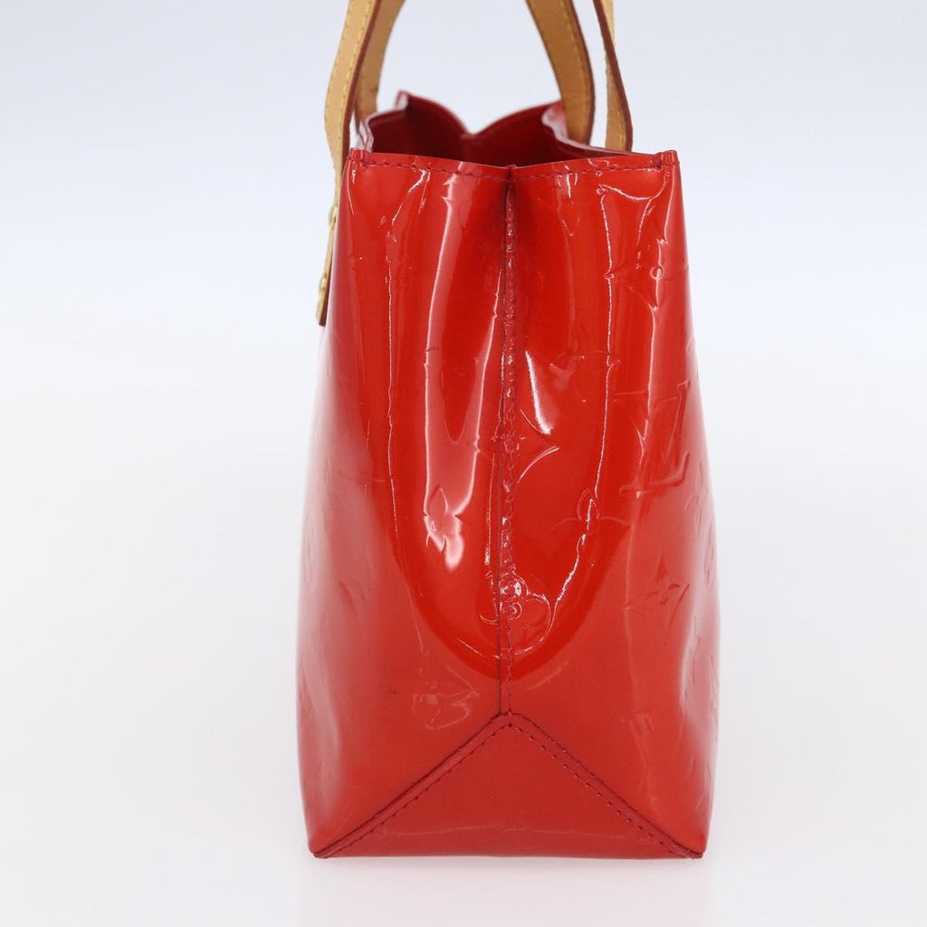 Louis Vuitton Reade Handbag Monogram Vernis Red Patent_Leather Handbag
