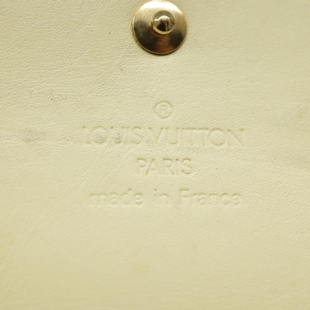 Louis Vuitton Walker Wallet Monogram Vernis Yellow Patent_Leather Clutche & Pouche Bag