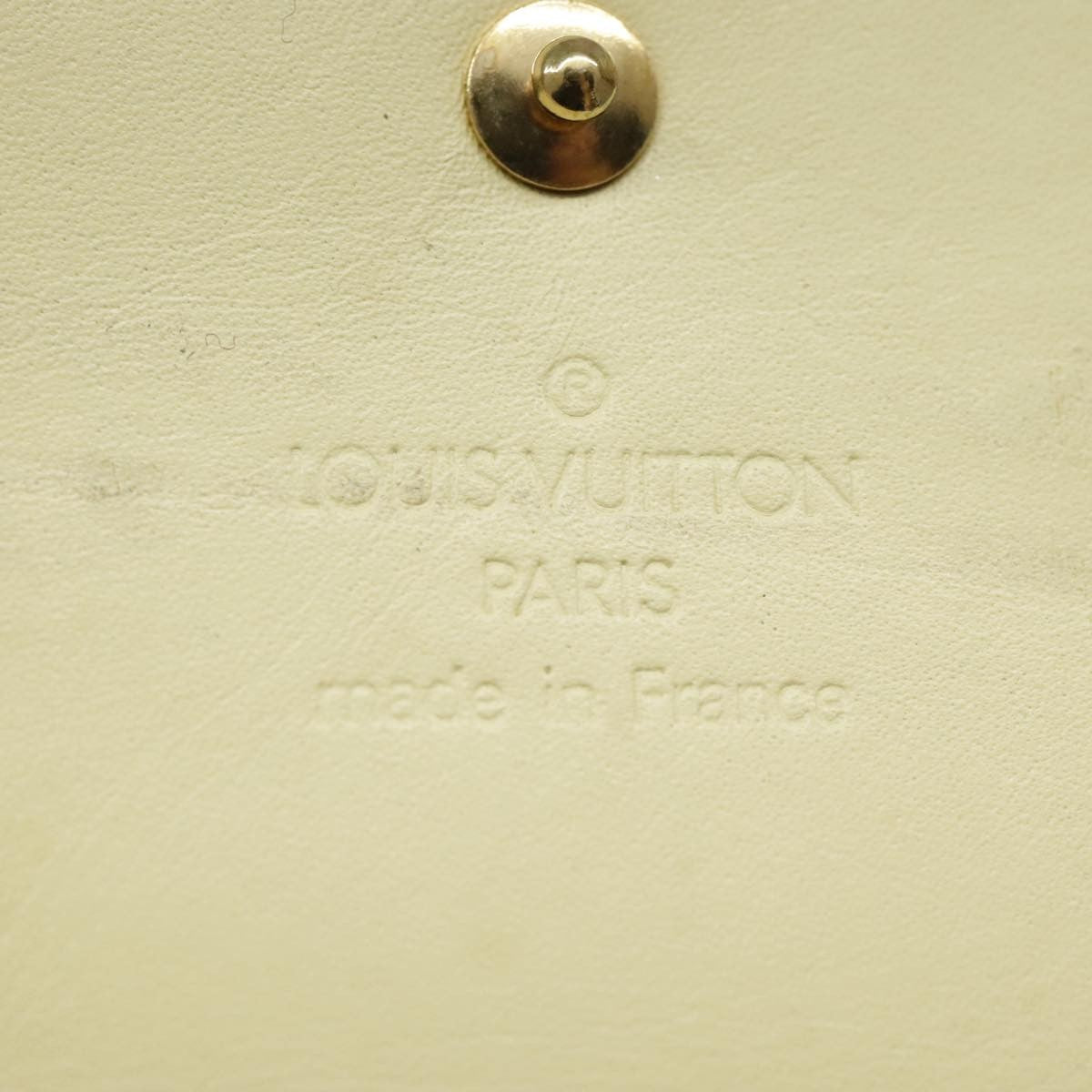 Louis Vuitton Walker Wallet Monogram Vernis Yellow Patent_Leather Clutche & Pouche Bag