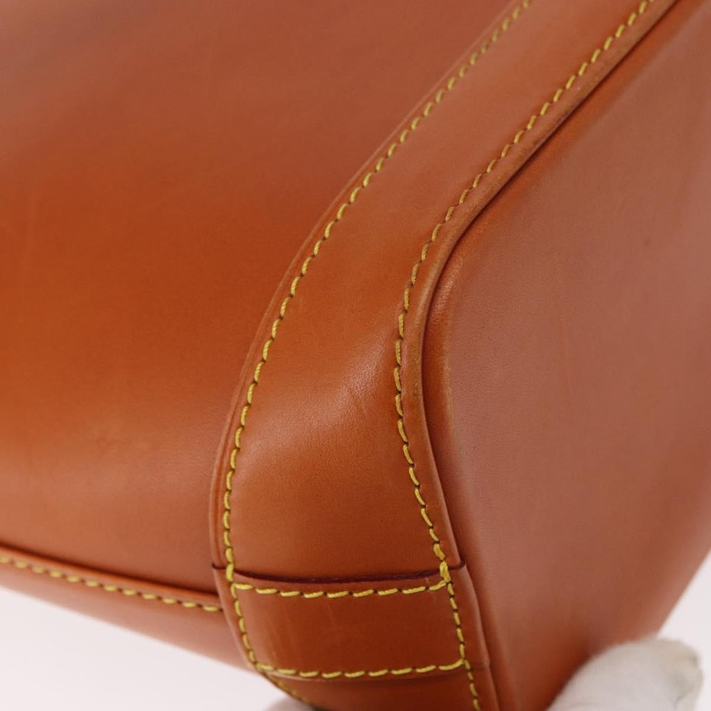 Louis Vuitton Lockit Handbag Nomade Leather Brown Leather Handbag