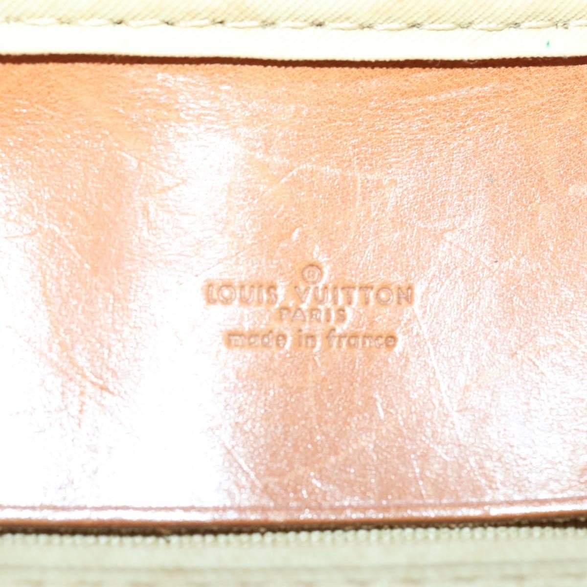 Louis Vuitton Sirius Handbag Monogram Canvas Brown Canvas Travel Bag