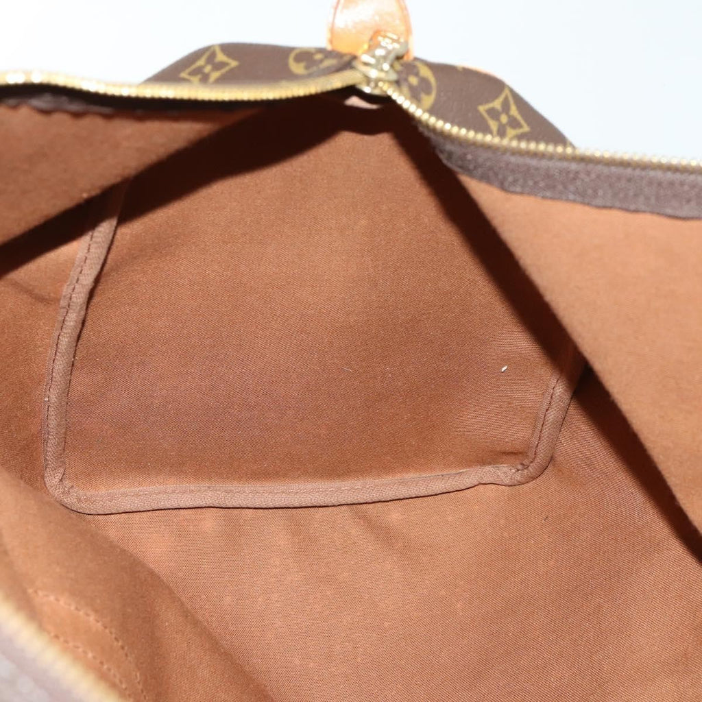 Louis Vuitton Keepall Bag Monogram Canvas Brown Canvas Travel Bag