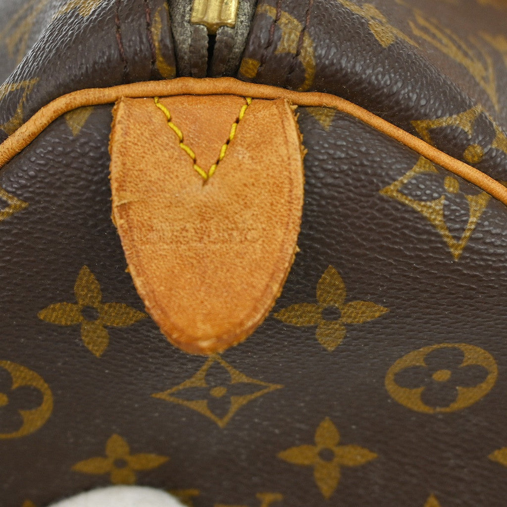 Louis Vuitton Keepall Bag Monogram Canvas Brown Canvas Travel Bag