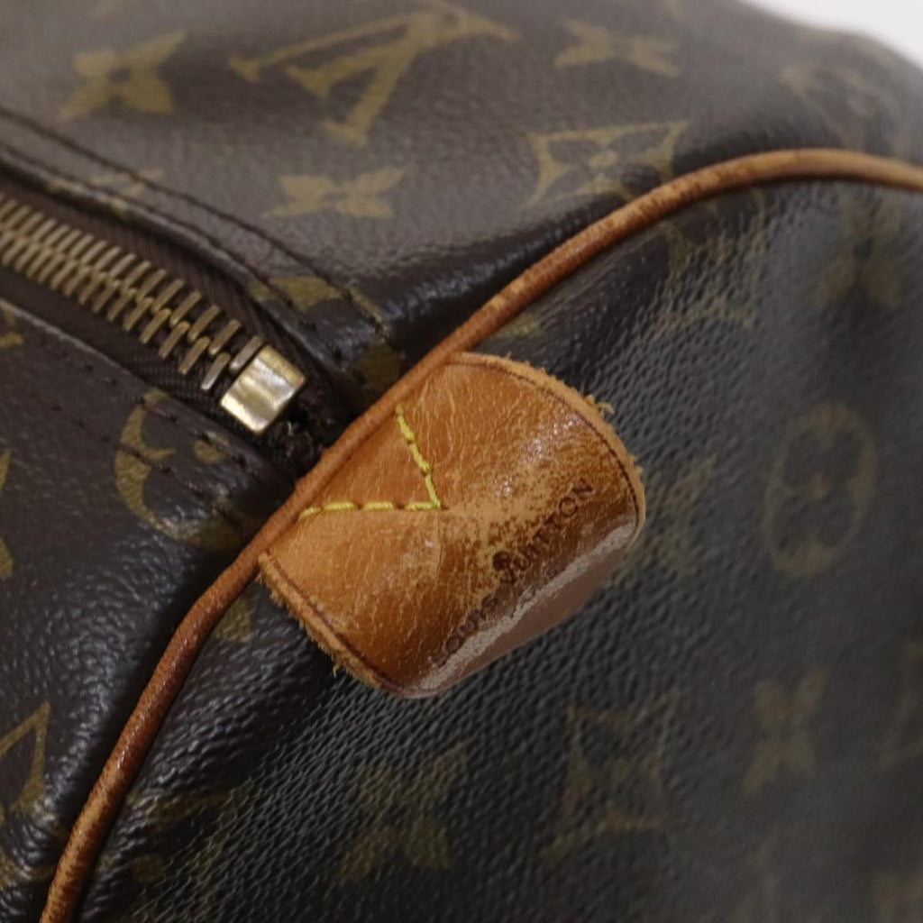 Louis Vuitton Keepall Bag Monogram Canvas Brown Canvas Bag