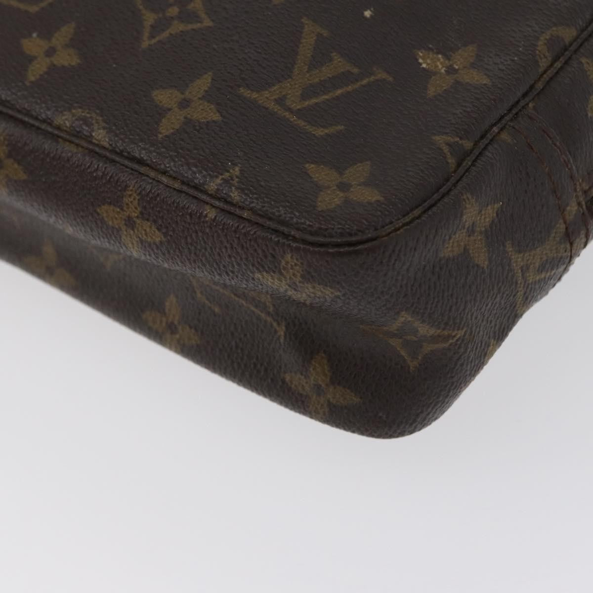 Louis Vuitton Trousse Toilette Monogram Canvas Brown Canvas Clutche & Pouche Bag