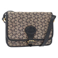 Celine C Sulky Shoulder Bag Canvas Navy Canvas Shoulder Bag Bag