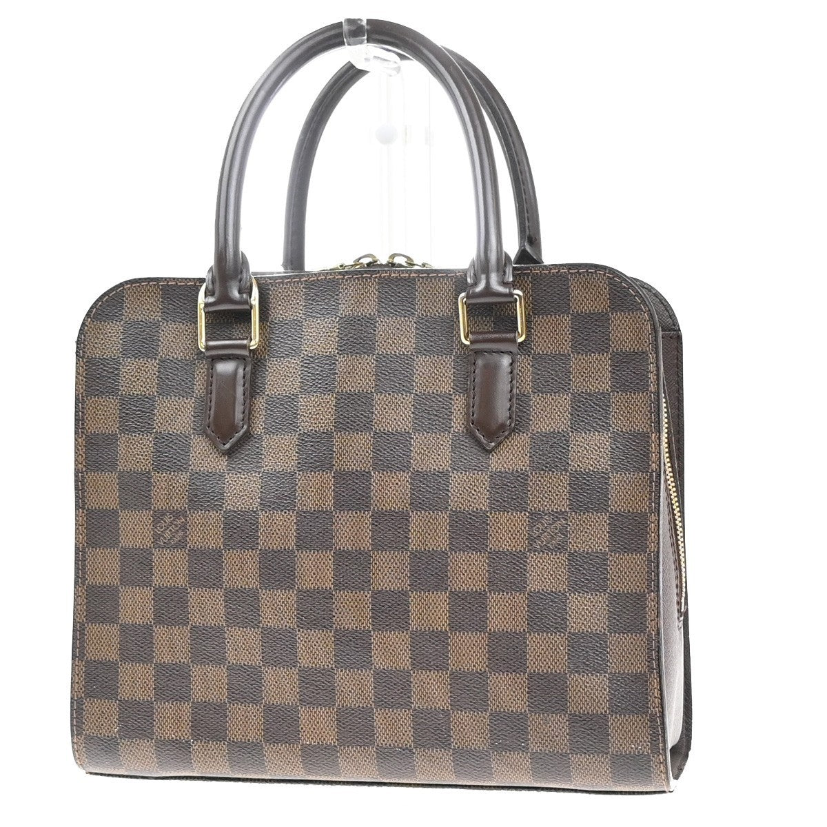 Louis Vuitton Triana Bag Damier Brown Canvas Handbag