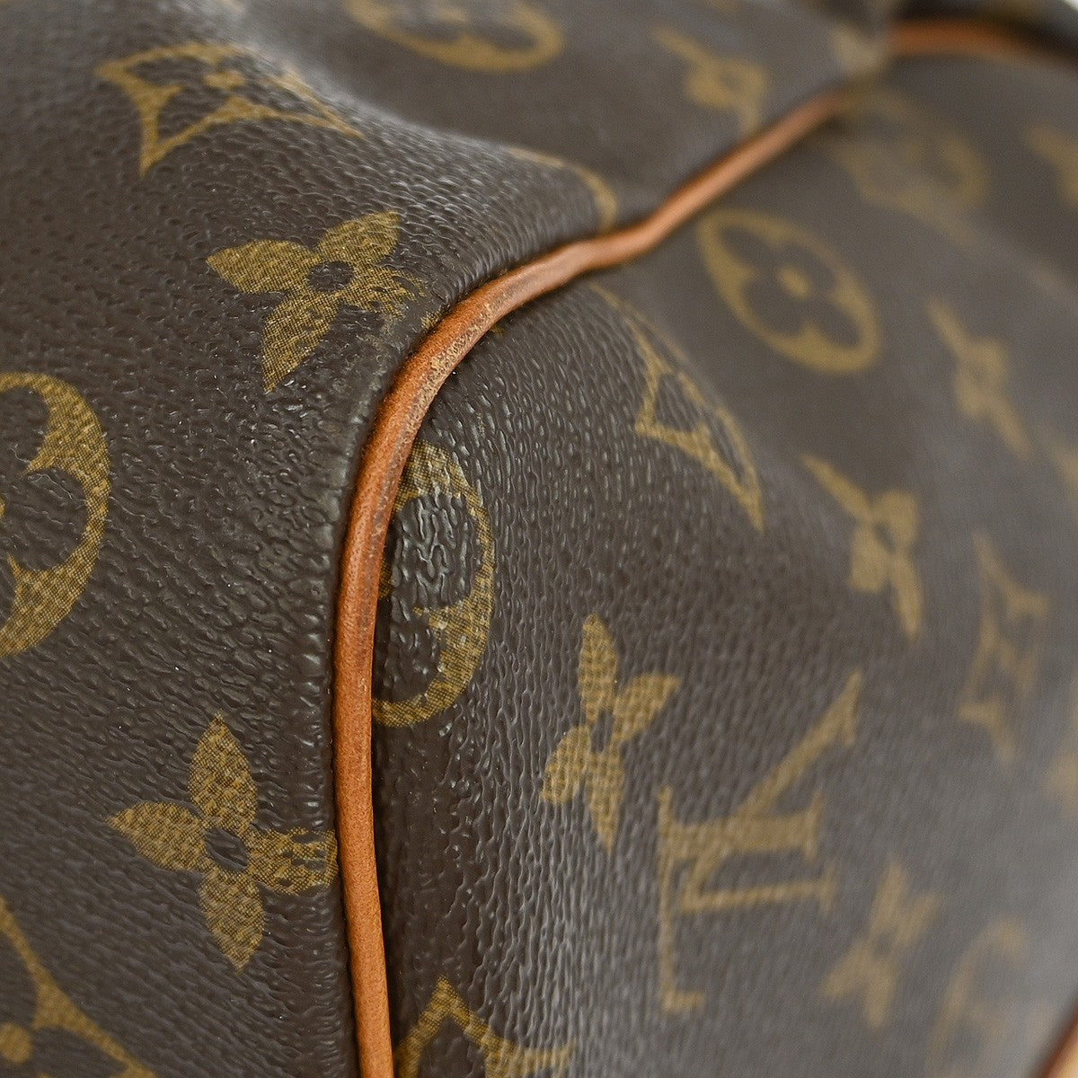 Louis Vuitton Keepall Bandouliere Bag Monogram Canvas Brown Canvas Travel Bag