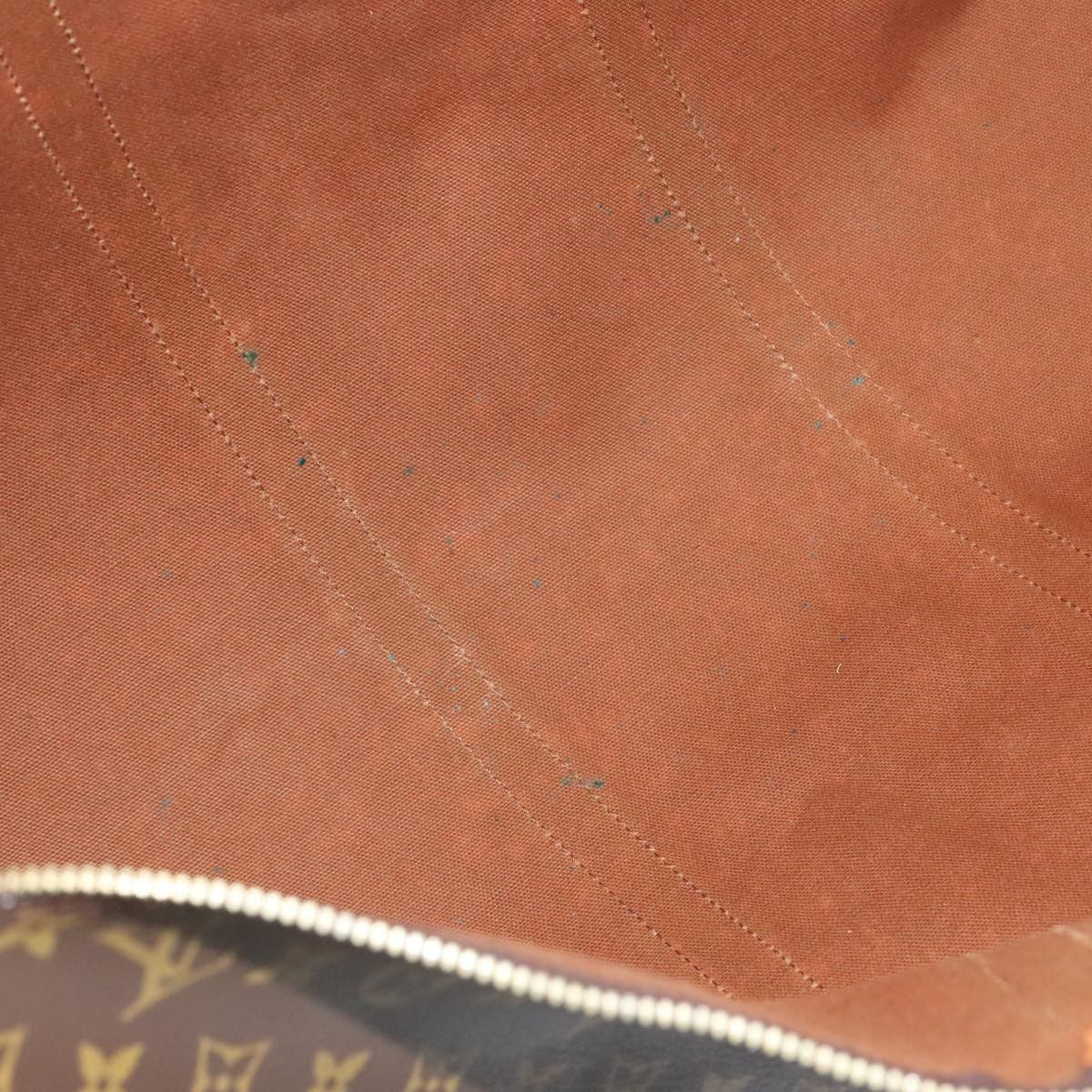 Louis Vuitton Keepall Bag Monogram Canvas Brown Canvas Travel Bag