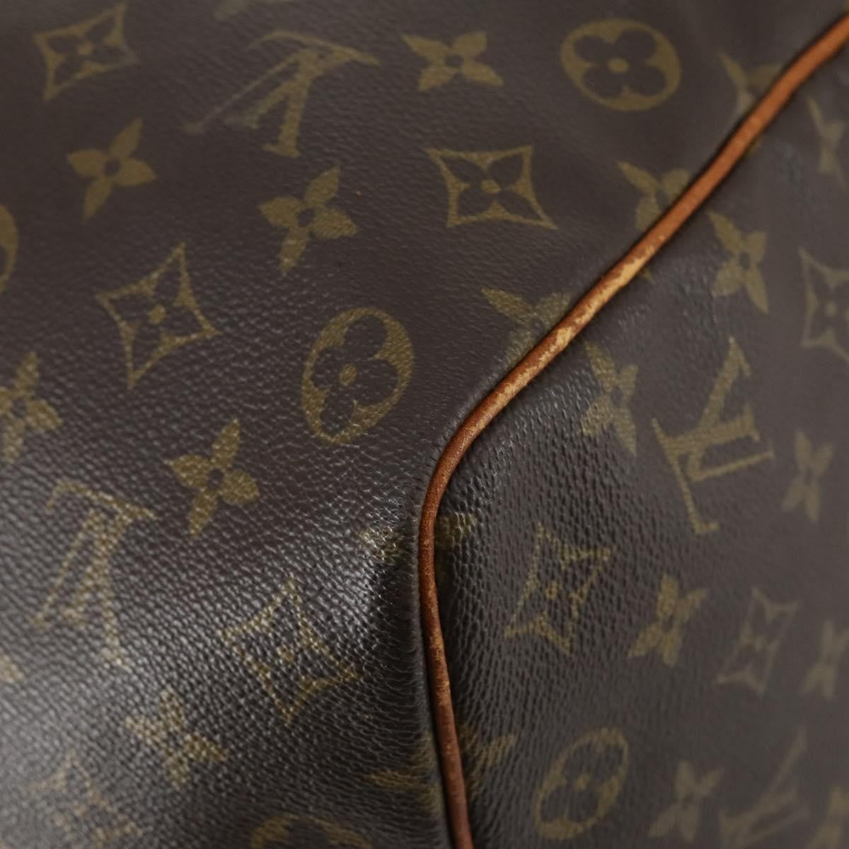 Louis Vuitton Keepall Bag Monogram Canvas Brown Canvas Travel Bag