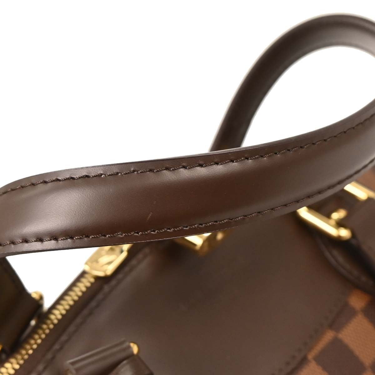 Louis Vuitton Verona Handbag Damier Brown Canvas Handbag