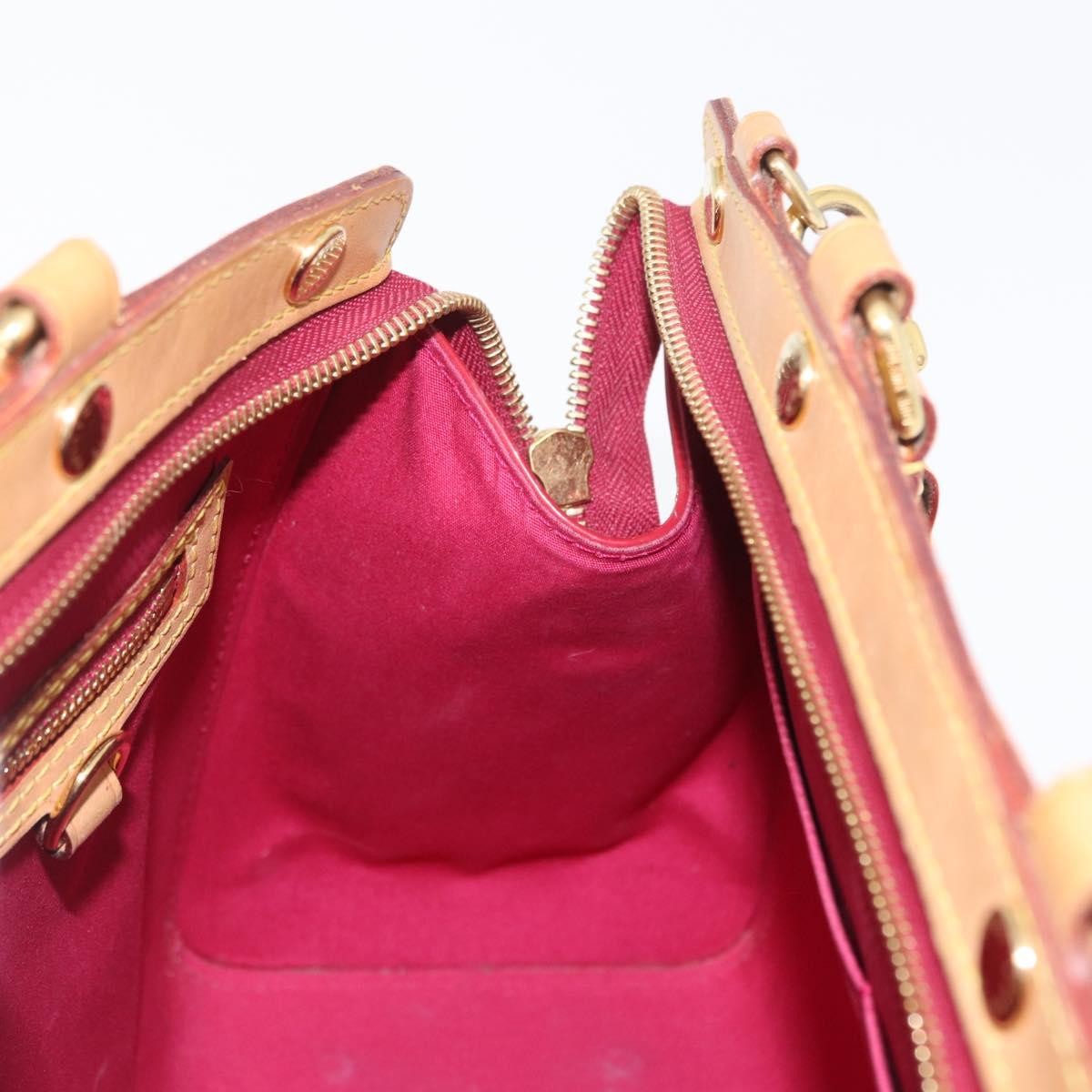 Louis Vuitton Blair Monogram Vernis Pink Patent_Leather Handbag