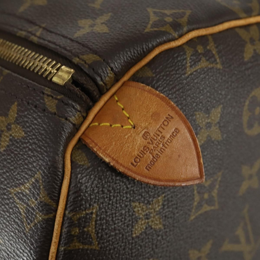 Louis Vuitton Keepall Bag Monogram Canvas Brown Canvas Travel Bag