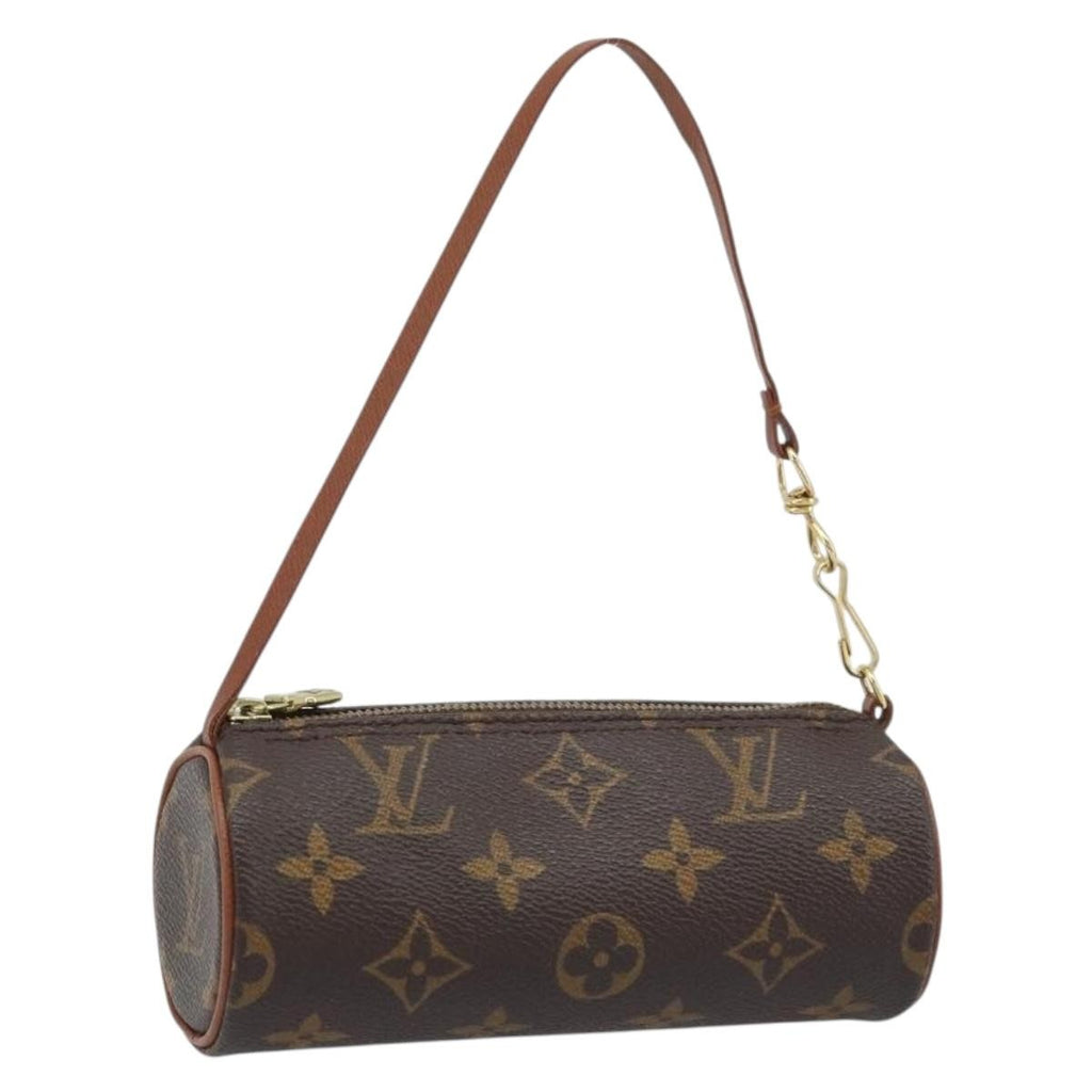 Louis Vuitton Papillon Pochette Monogram Canvas Brown Canvas Clutche & Pouche Bag