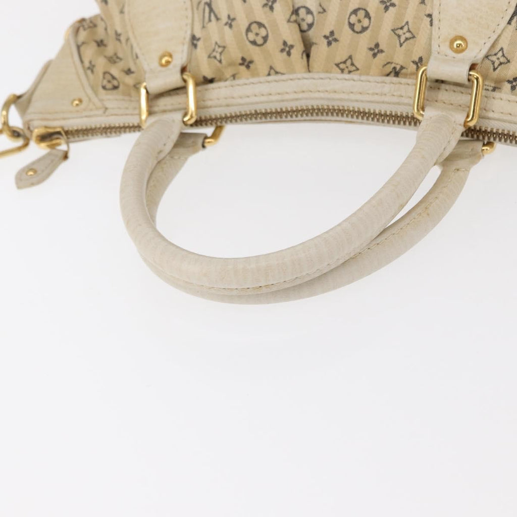 Louis Vuitton Marina Handbag Mini Lin Croisette Beige Canvas Handbag