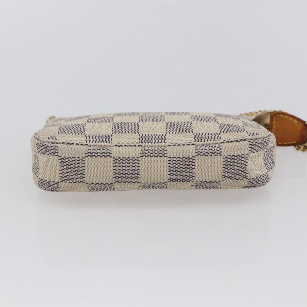 Louis Vuitton Pochette Accessoires Damier White Canvas Bag