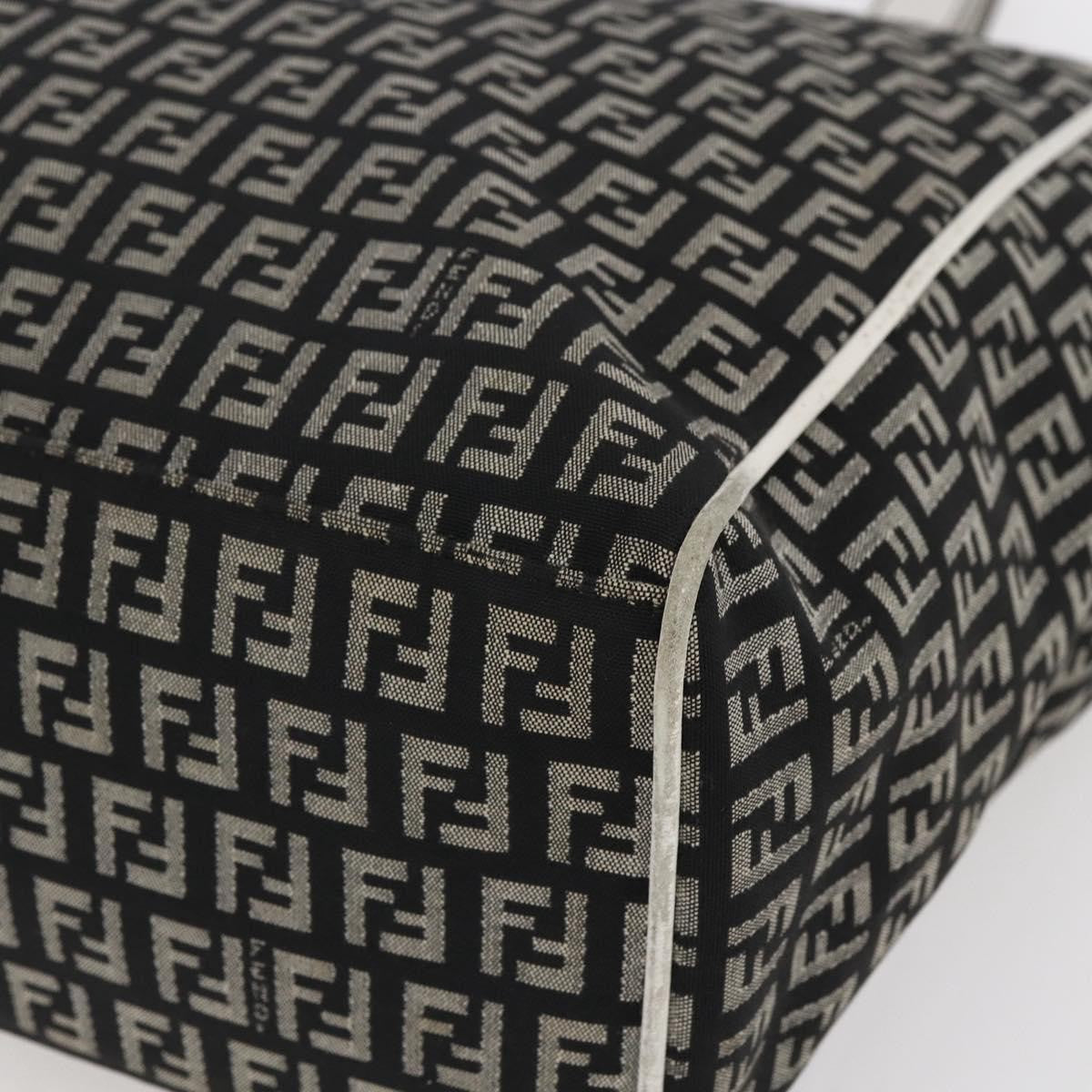 Fendi Zucca Tote Bag Canvas Black Canvas Tote Bag Bag