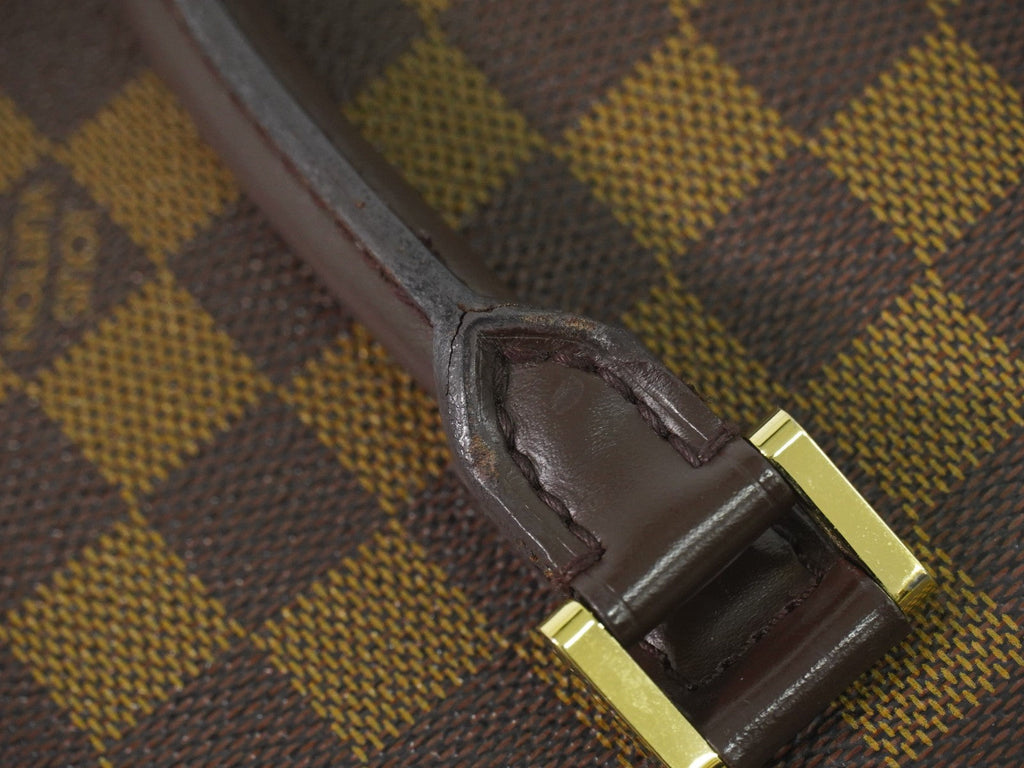 Louis Vuitton Triana Bag Damier Brown Canvas Handbag