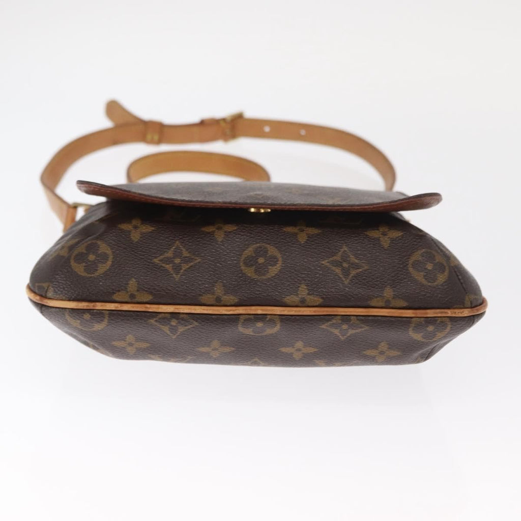 Louis Vuitton Musette Salsa Handbag Monogram Canvas Brown Canvas Shoulder Bag