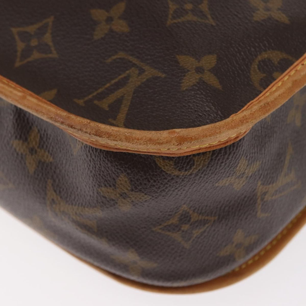 Louis Vuitton Bosphore Messenger Bag Monogram Canvas Brown Canvas Shoulder Bag