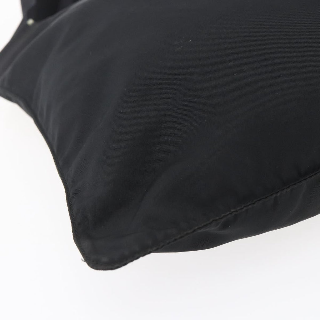 Prada Flat Messenger Bag Tessuto Black Nylon Shoulder Bag Bag